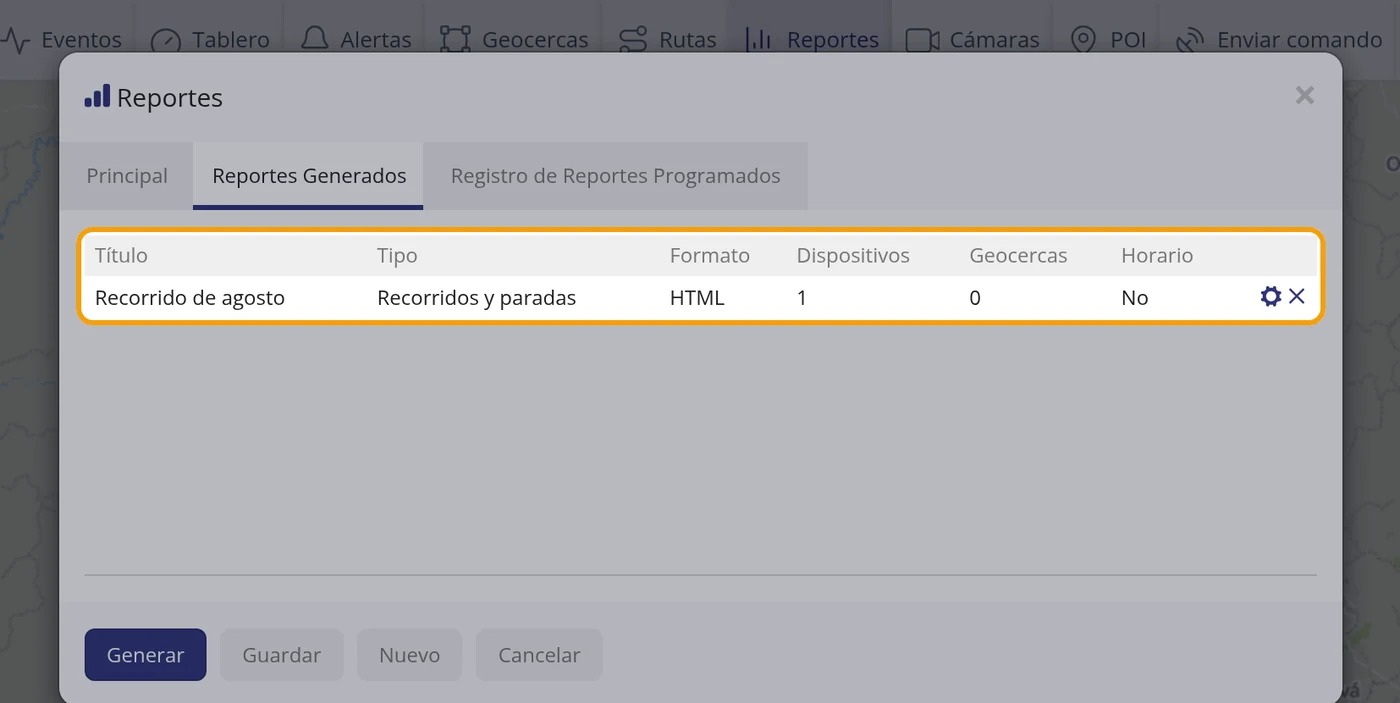 Paso 17: Compruebe en la pestaña Reportes Generados