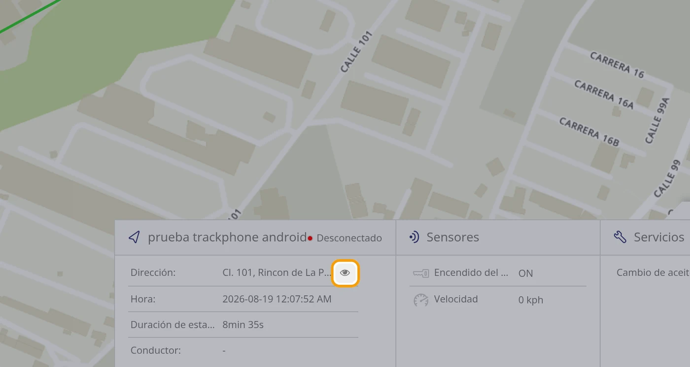 Paso 36: Use la lupa para ver la dirección entera