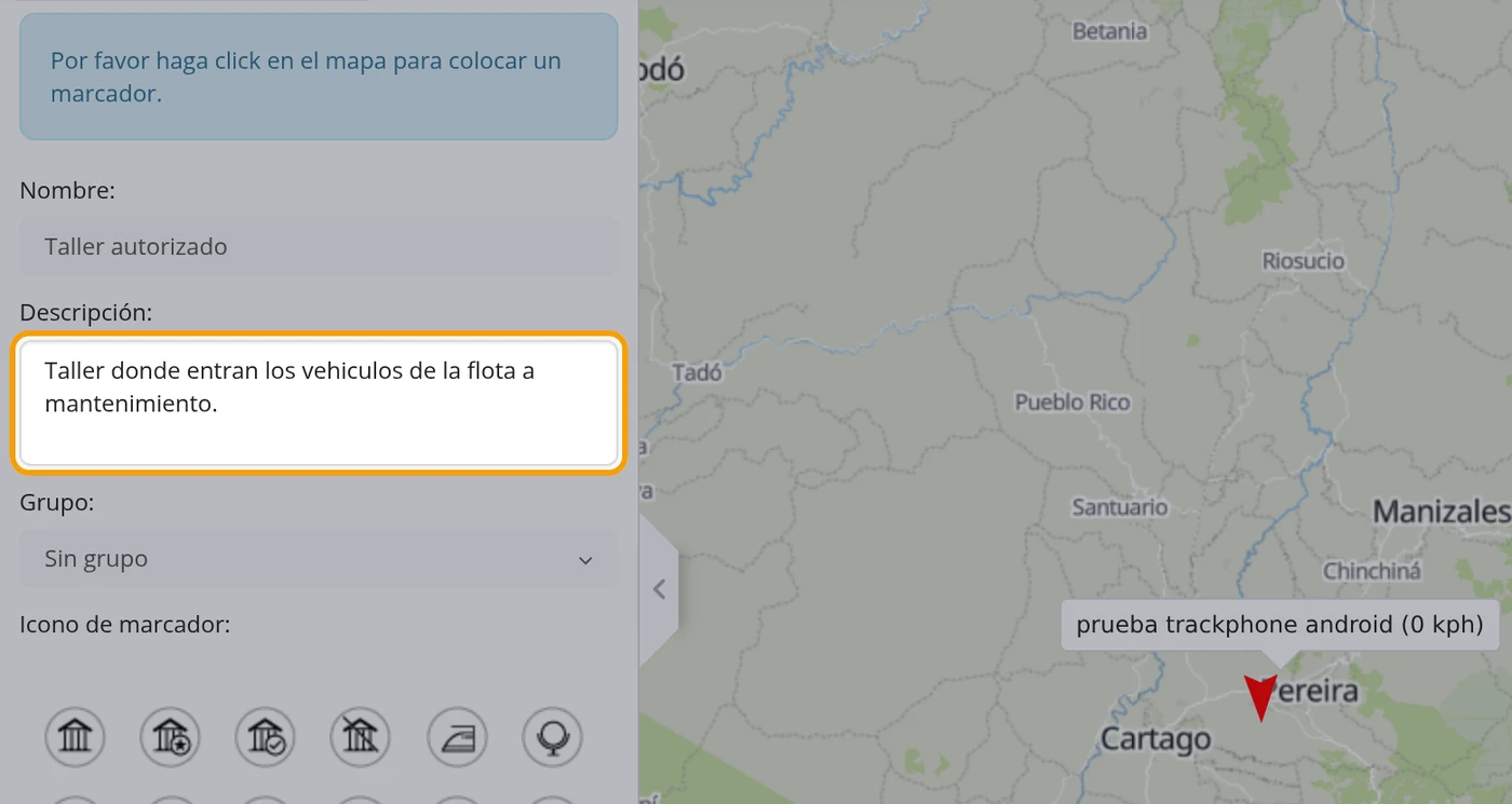 Paso 5: Escriba la descripción, si quiere